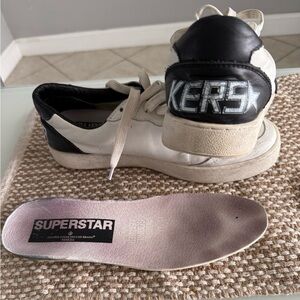 Golden goose ball star sneakers pre loved!